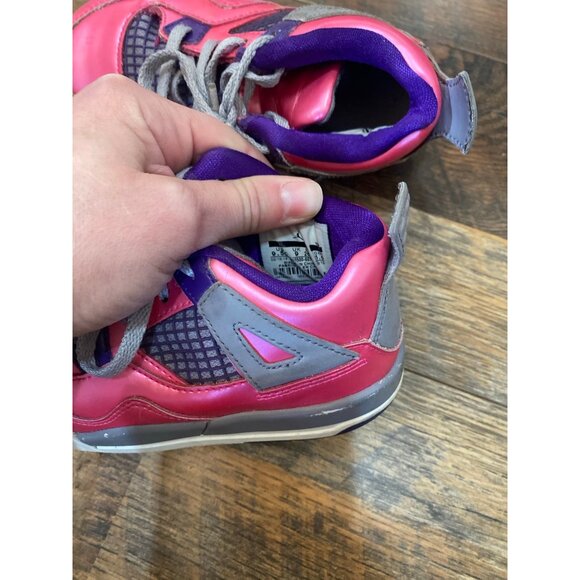 Nike Jordan 4 Retro Pink Foil size‎ 9.5c - Picture 4 of 6
